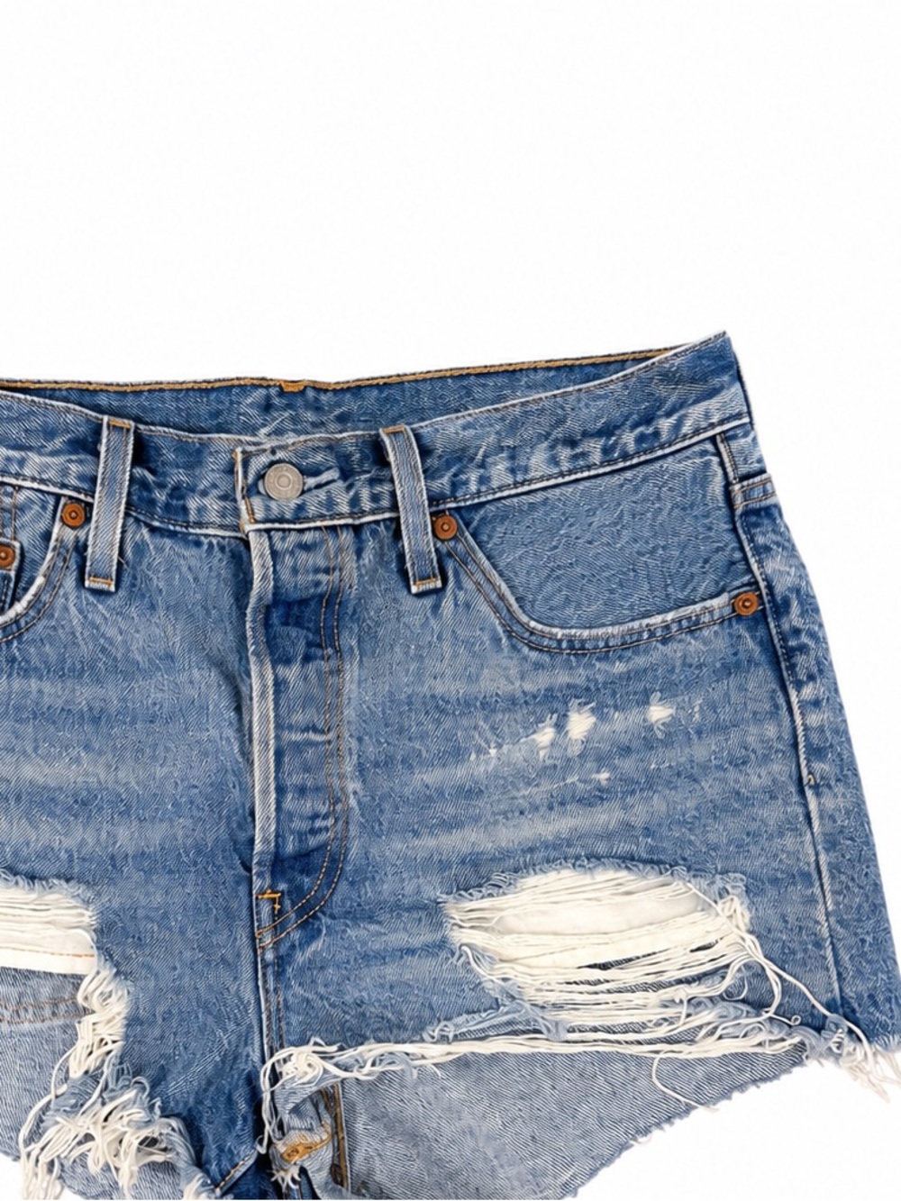 Distressed 501 Levi’s Shorts